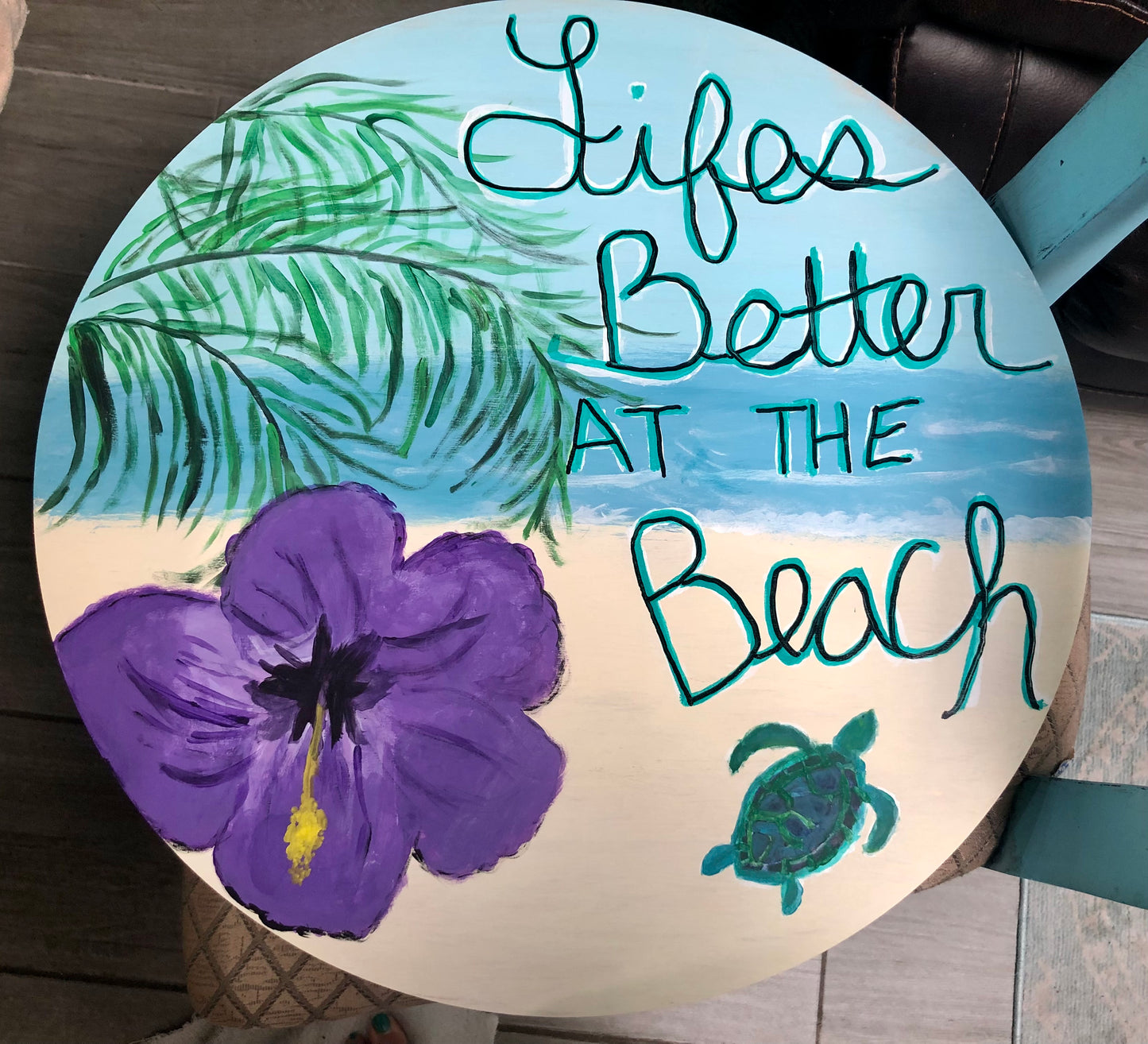 Beach Front Door Wreath