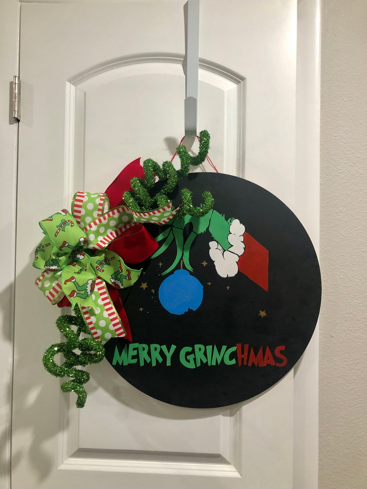 Grinch Wreath