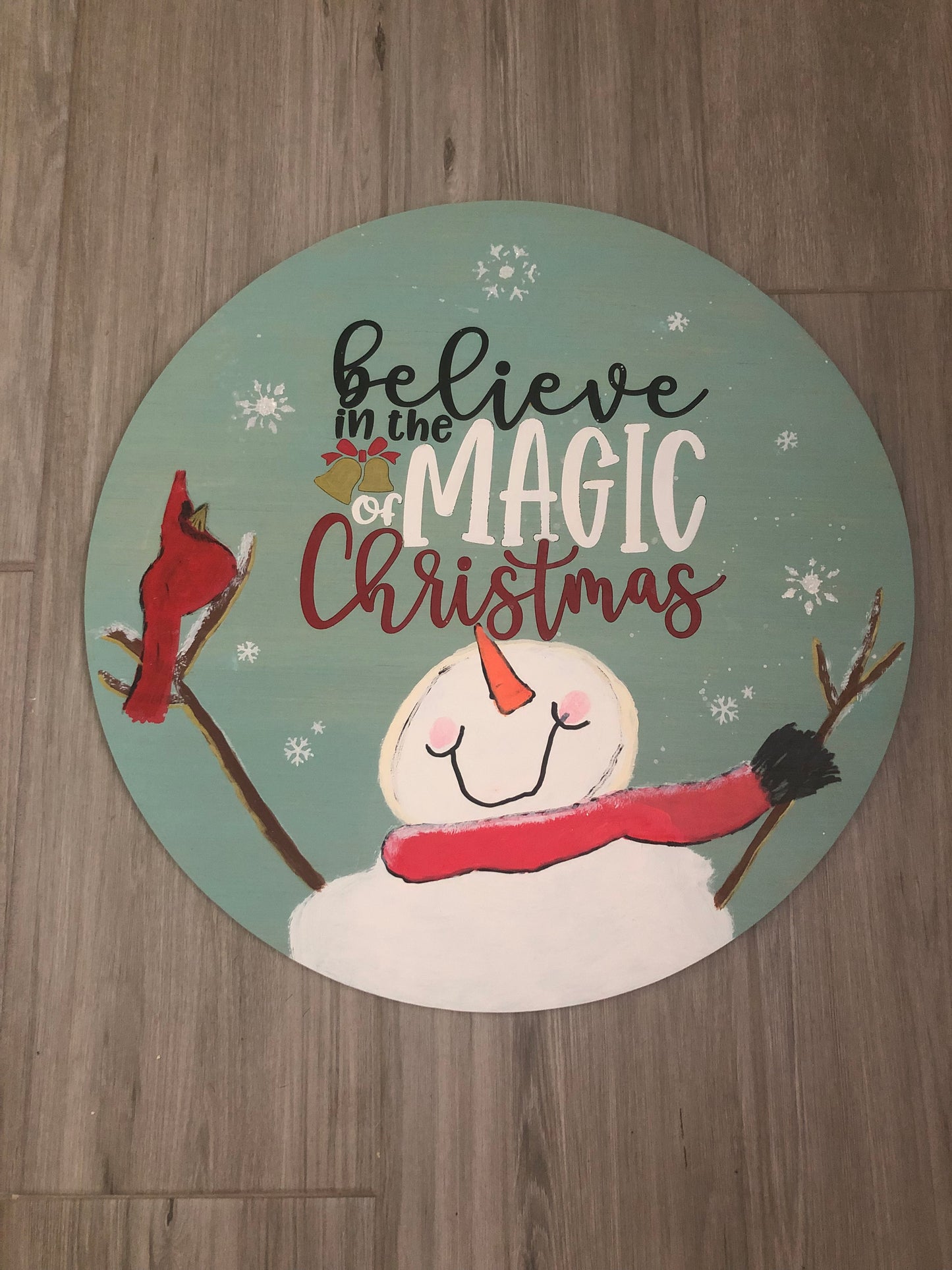 Believe in The Magic Wreath