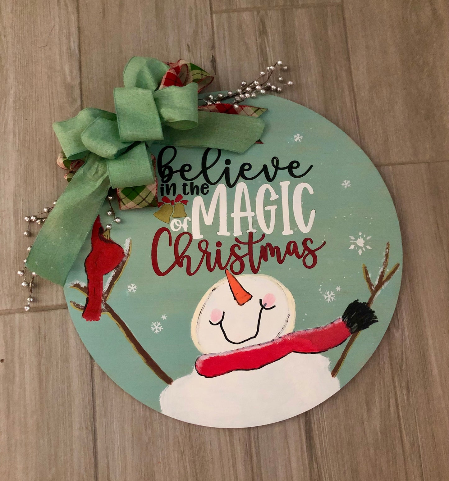 Believe in The Magic Wreath