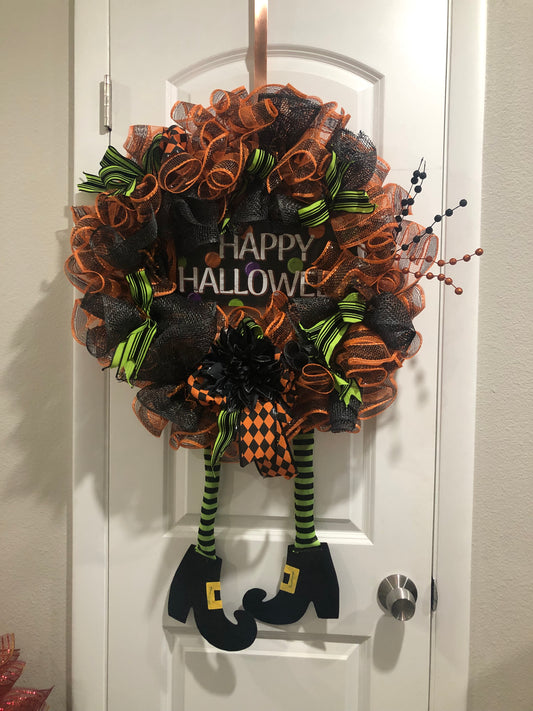 Happy Halloween Wreath