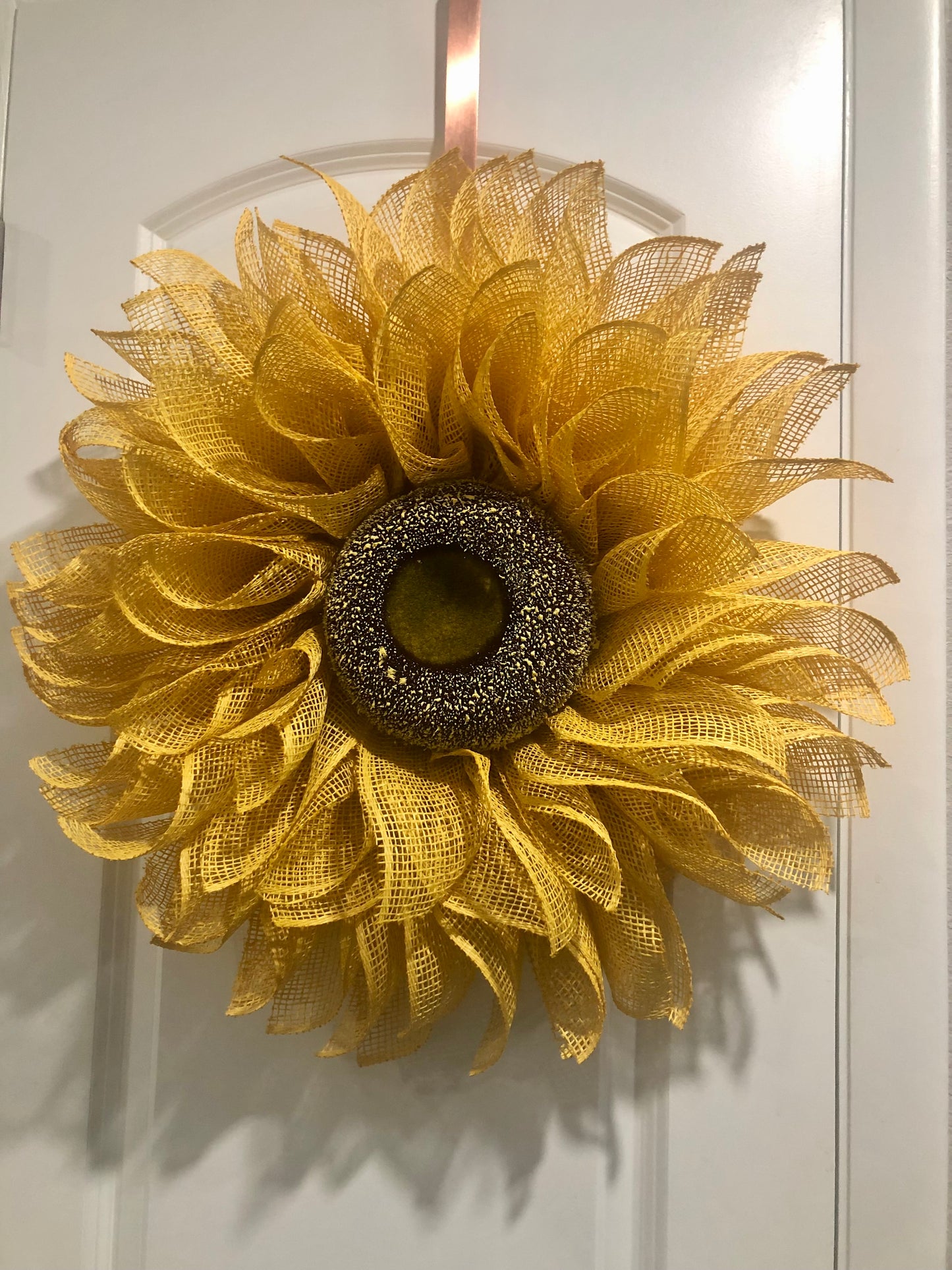 Sunflower Wreath Yellow