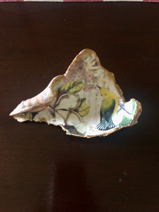 Large Song Bird Trinket Dish