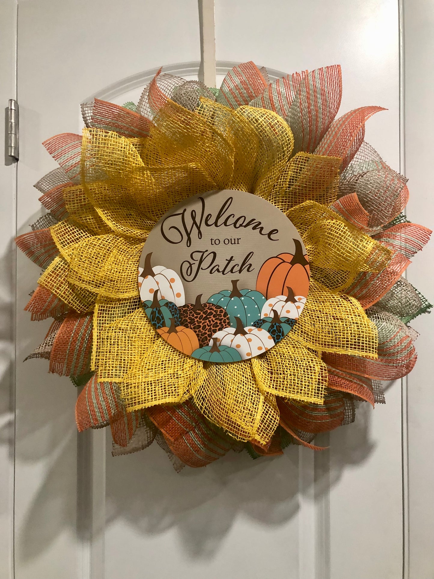 Fall Flower Wreath